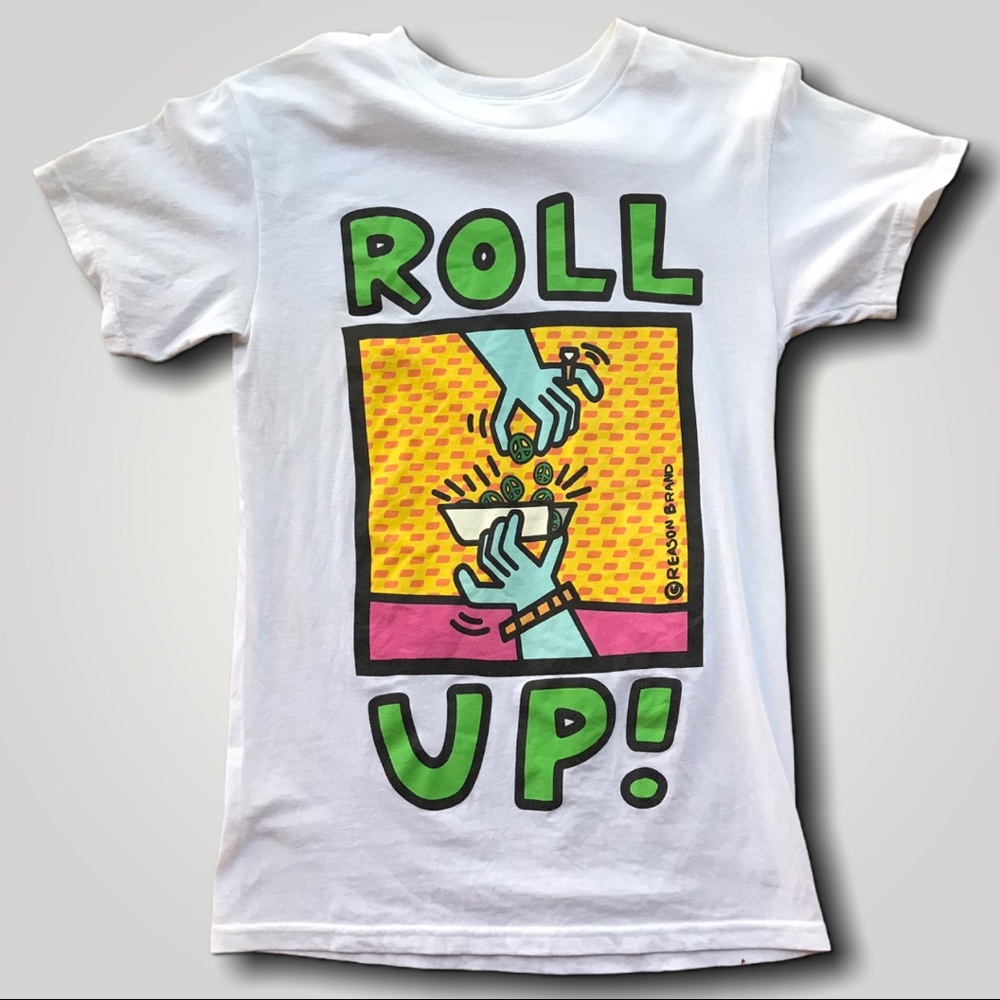 Reason "Roll Up" Graphic T-Shirt - SM
